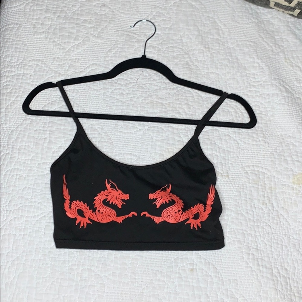 Cropped dragon tank